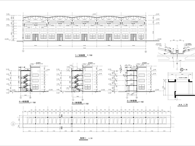 厂房 施工图 工业建筑