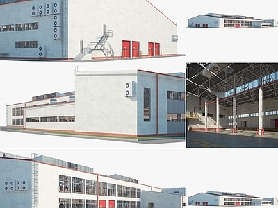 现代钢结构工业厂房仓库车间 工业厂房化工厂车间 生产射箭公车物流厂房