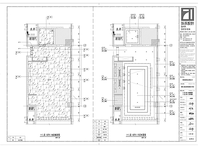 缤悦酒店18Fktv平面图 施工图 公区