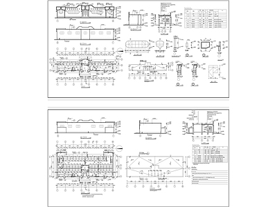 学校公共厕所建筑 施工图