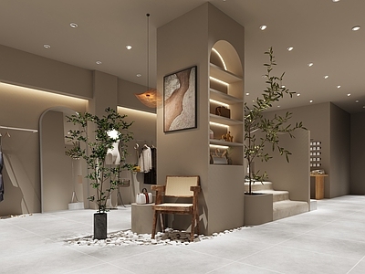 侘寂风女装店