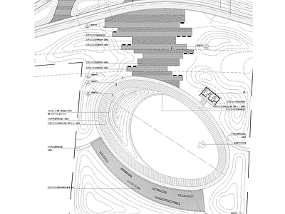 思源路口袋公园景观平面图