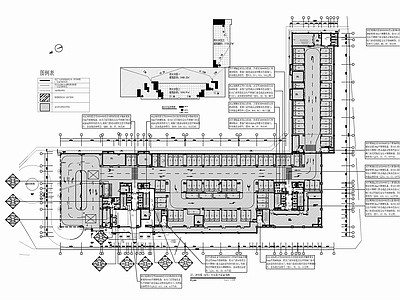 现代办公大楼公区电梯厅室 施工图