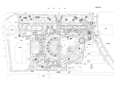 星光名庭小区建筑景观规划 平面图 区域规划 规划平面图