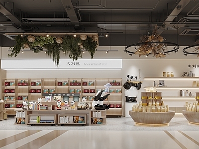 现代玩具礼品店 商品零售区
