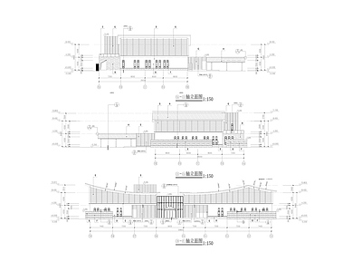 会馆会所spa温泉馆平立剖面建筑图 施工图 娱乐会所