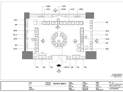 珠宝店室内 施工图