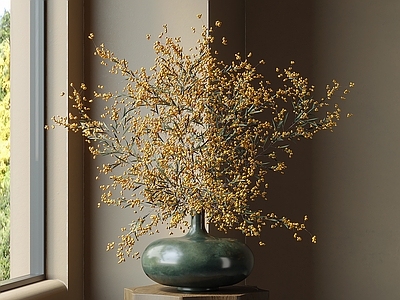 花瓶花艺 干花