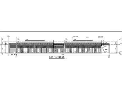 悼念厅建筑 施工图