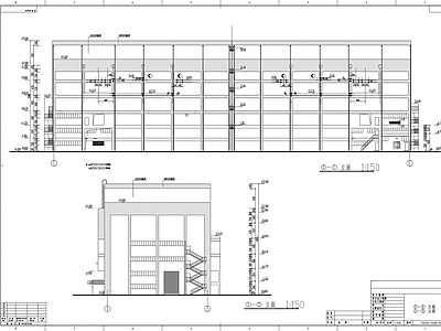 贮存库建筑 施工图 工业建筑