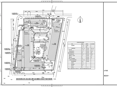 生活垃圾无害化处理场项目 施工图 工业建筑