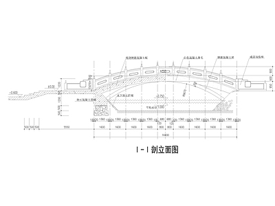 石桥大样图 施工图