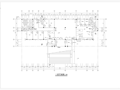 欧式办公楼建筑 施工图