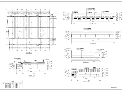 现代厂房建筑 施工图 工业建筑