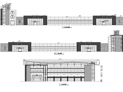 排架结构车间厂房办公楼工业建筑 施工图