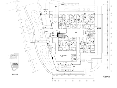 1万平政府廉政办公楼建筑 施工图