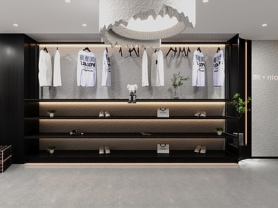 现代服装店