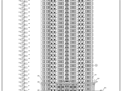 现代高层综合楼建筑 施工图