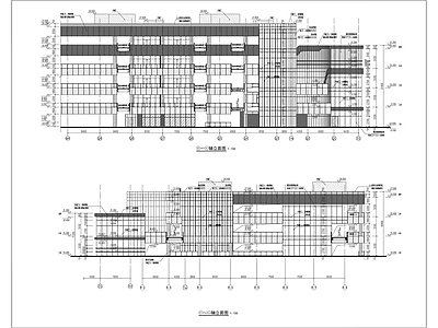 九层大型购物商场建筑 施工图