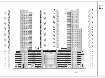 南京国际商城建筑 施工图