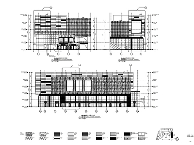 银泰城购物中心建筑 施工图