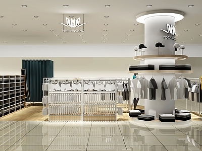 现代服装鞋店 中岛店 中岛 模特