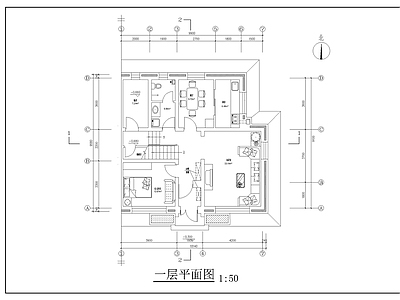 农村别墅 施工图