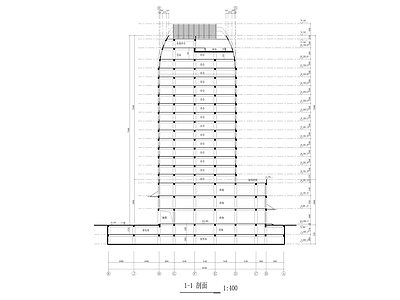 高级写字楼建筑 施工图