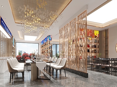 新中式烟酒店 白酒专卖店