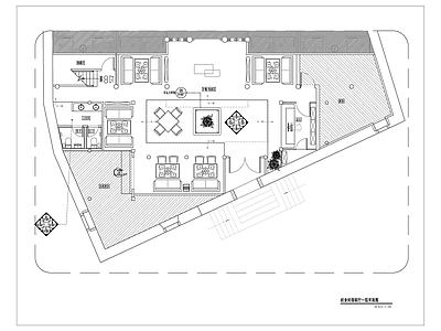 中式民宿酒店全套CAD 施工图