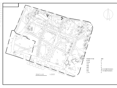 上海某公园环境绿地 施工图