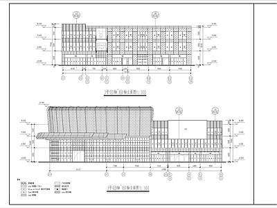 多层商业建筑幕墙结构 施工图