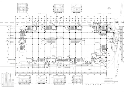 十层大型商场建筑 施工图