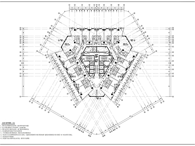 十二层综合楼建筑 施工图