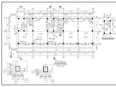 十四层写字楼建筑 施工图