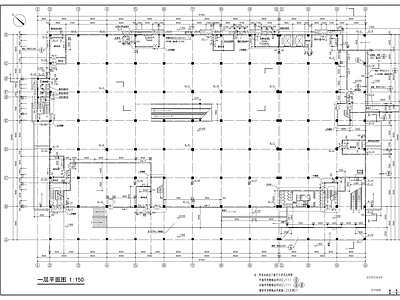 沃尔玛卖场建筑 施工图