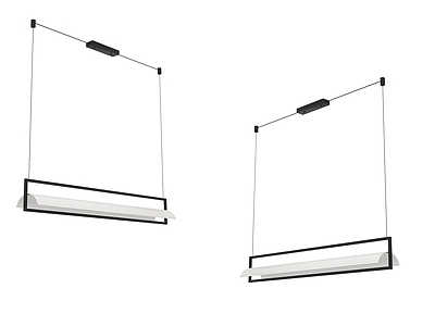 现代简约吊灯 黑色 装饰 单层