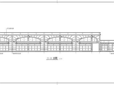 现代二层商业综合体建筑 施工图