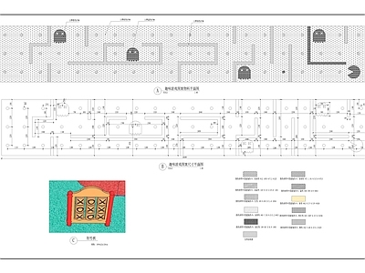 居住区儿童活动详图 施工图 居住区景观