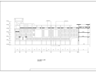 农贸市场建筑 施工图