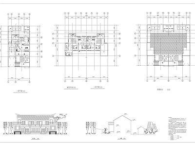 住宅区建筑 施工图