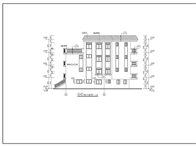 小型别墅建筑 施工图