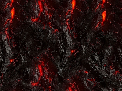 无缝火山碳火