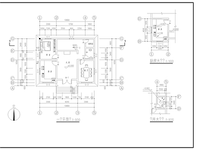 别墅建筑 施工图