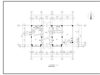 别墅建筑 施工图