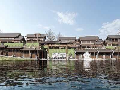 中式住宅外观