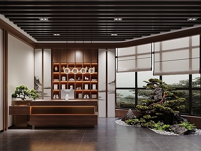 新中式茶叶店