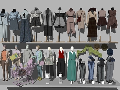 服装 模特 橱窗模特 衣服架 人偶衣架 服装店人偶衣架 女装模特