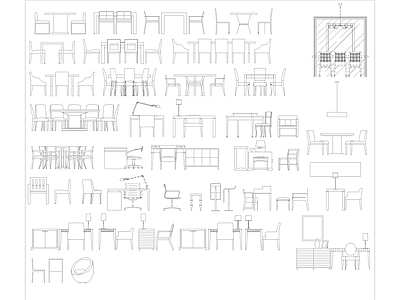 综合家具图库