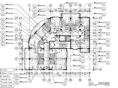 宾馆室内 施工图